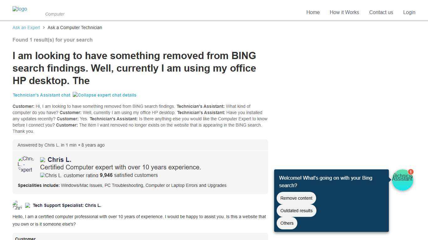 Expert Q&A: Removing Content from Bing and Instant Checkmate